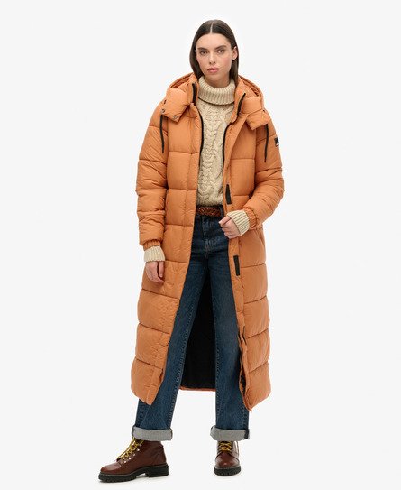 Ripstop Longline Puffer Coat