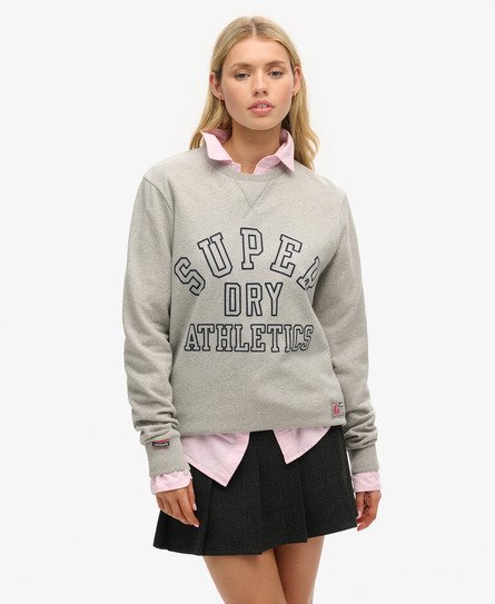 Oversized Athletic Printed Sweatshirt 