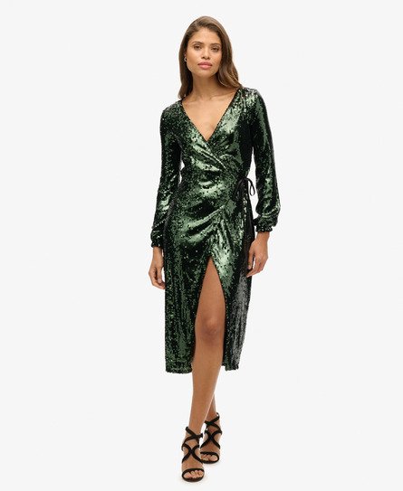 Forest Green Sequin