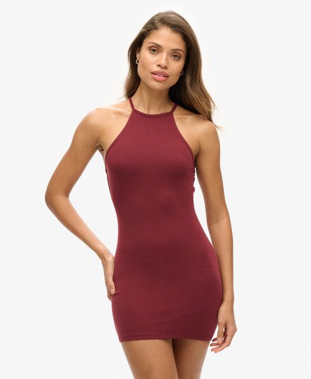 Strappy Racer mini-jurk van jersey