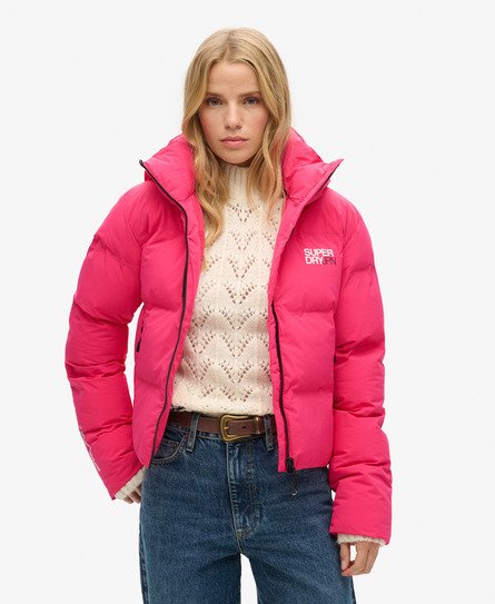 Hooded Boxy Puffer Jacket