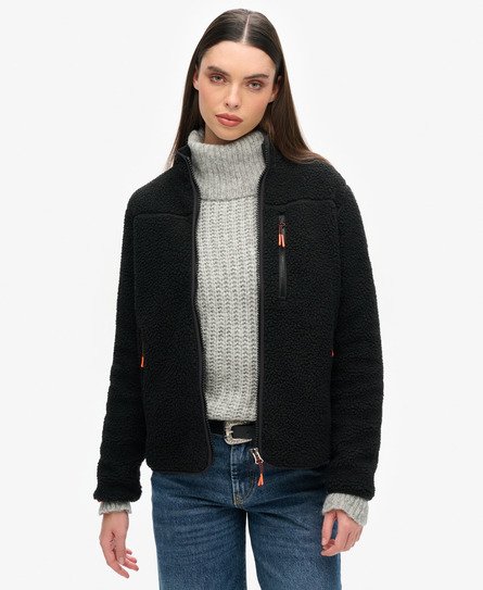 Outdoor fleece met volledige rits