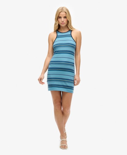 Tonal Blue Stripe