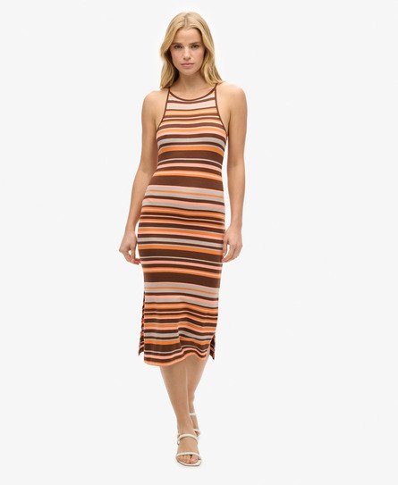 Cali Brown Stripe