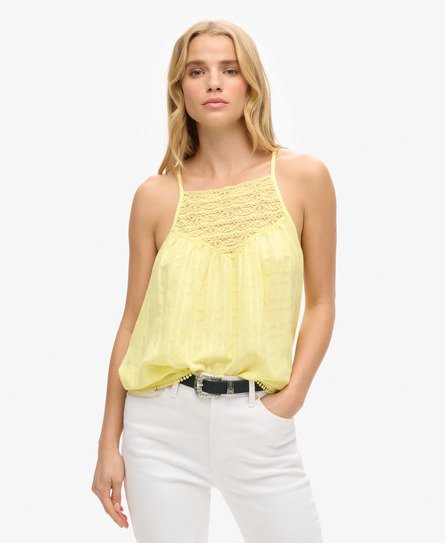 Lace Cami Beach Top