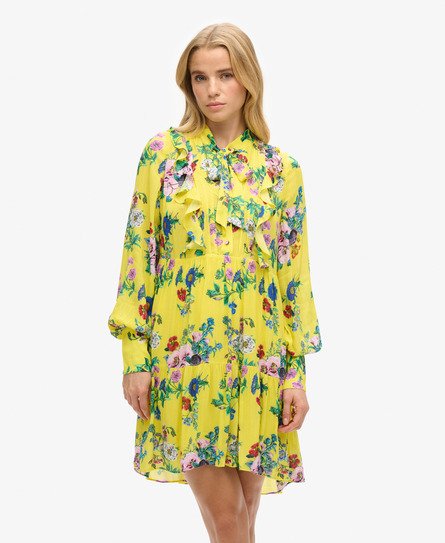 bright pop floral yellow