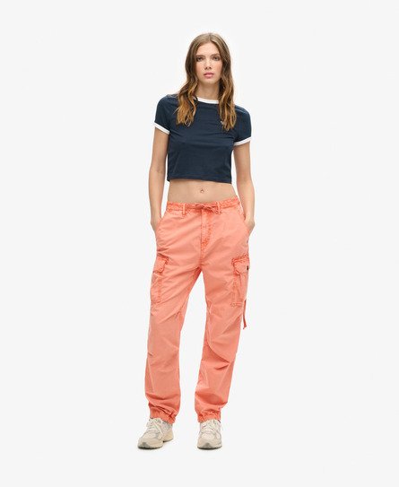 Pantalon cargo taille basse Para