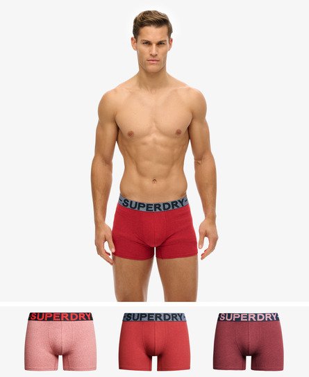 Lot de trois boxers en coton bio