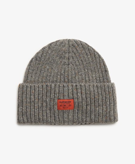 Pluizig gebreide Workwear-beanie