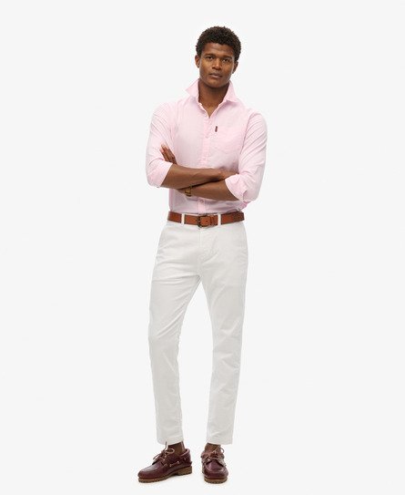 Men's International Chino Pants White / Optic - Size: 30/30 - Superdry - Modalova