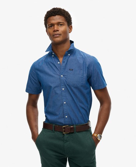 Premium University Oxford Short Sleeve Shirt