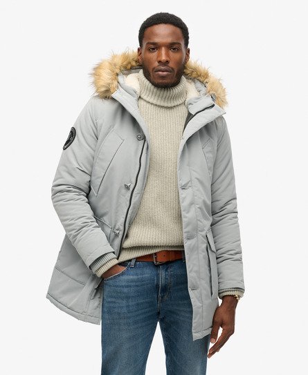  Hooded Everest Faux Fur Parka