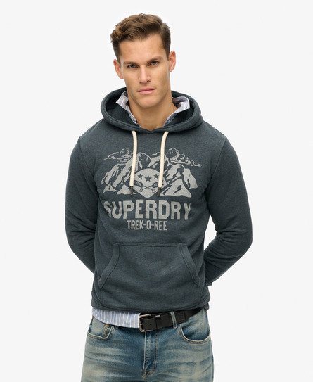 Lo-Fi Outdoor Mono Relaxed hoodie