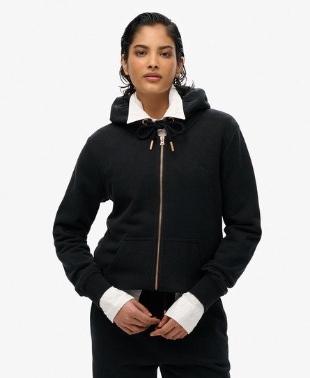 Essential Logo Zip Hoodie