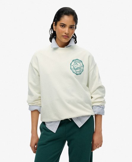 Lo-Fi Outdoor Mono Loose Crew Sweatshirt