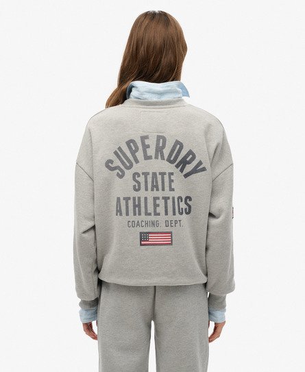 Athletic Essentials Relaxed Printed Sweatshirt