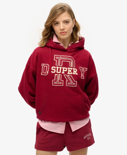 Athletic Essentials Applique Relaxed Hoodie