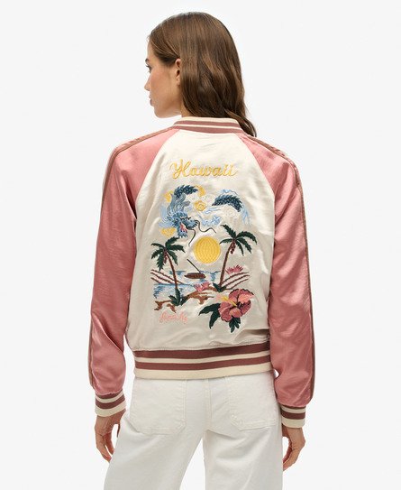 Suikajan Embroidered Bomber