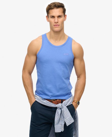 Herren Essential Tanktop mit Logo - Größe: XL - Superdry - Modalova