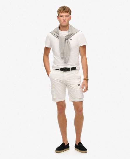 Men's Parachute Light Shorts White / Optic - Size: 30 - Superdry - Modalova