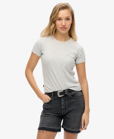 Essential Logo Rib T-Shirt