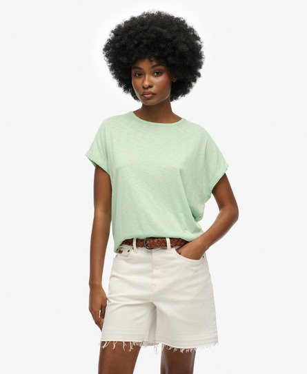 Damen Locker Geschnittenes Studios T-shirt - Größe: 38 - Superdry - Modalova
