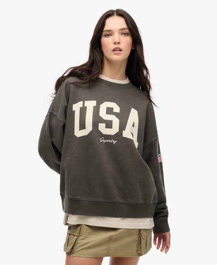 Athletic Essentials Relaxed Crew Sweatshirt