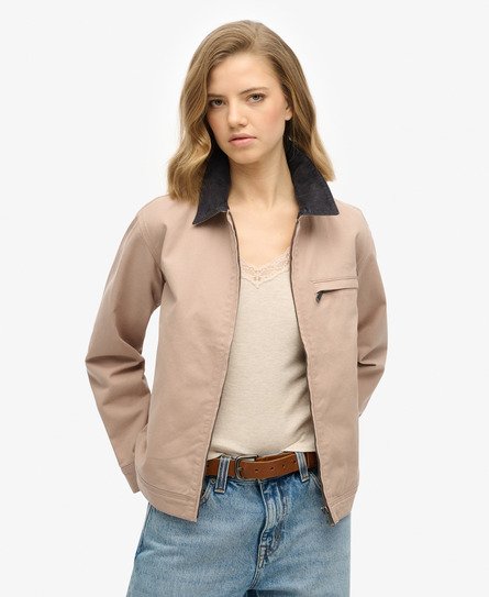 Cord Collar Ranch Jacket