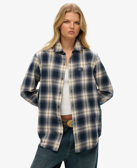 Cedar Check Navy