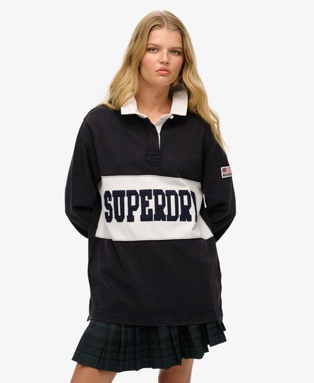 Athletic Essentials Oversized Rugby Top