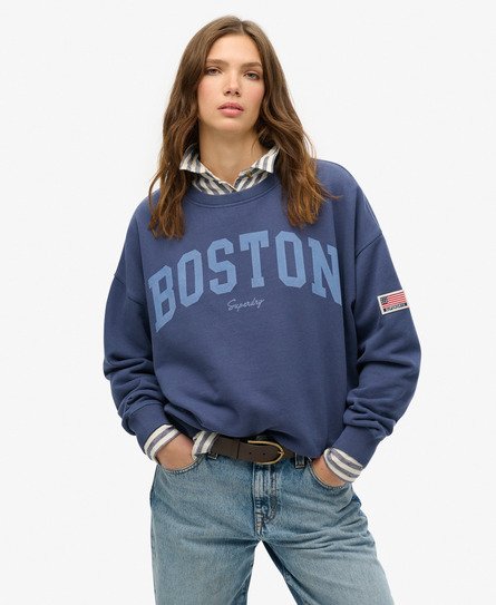 Athletic Essentials Relaxed Crew Sweatshirt