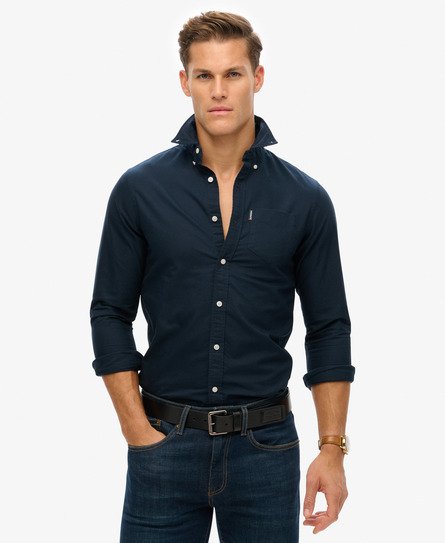 Essentials Long Sleeve Oxford Shirt