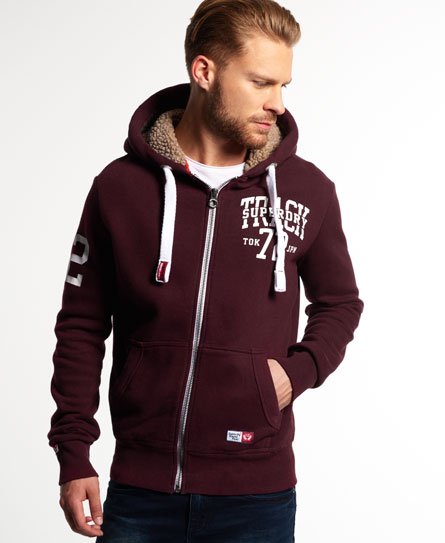 Superdry Trackster Winter Zip Hoodie Trackster Winter Zip Hoodie