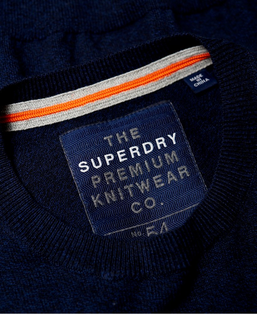Superdry Orange Label Crew Jumper - Men's Mens Sweaters