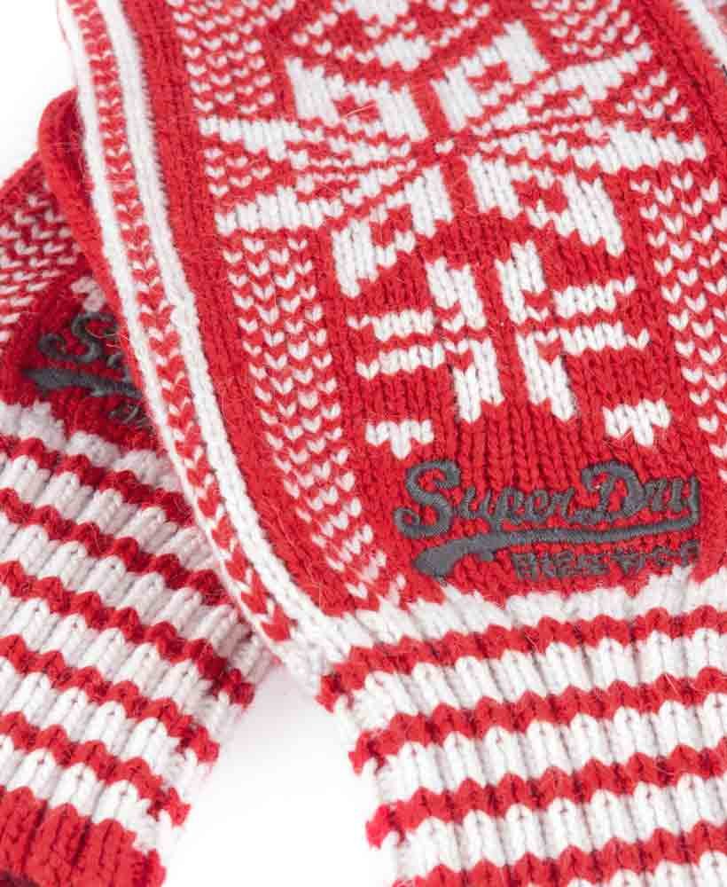 Superdry Fairisle Mittens 2