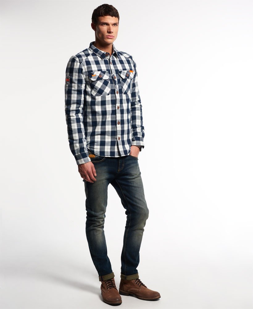 Superdry Rookie Flannel Quilted Shirt - Men's Shirts