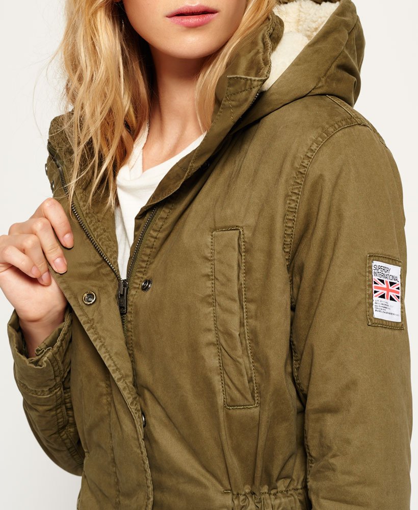 winter parka superdry