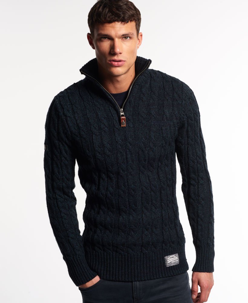 superdry henley jumper