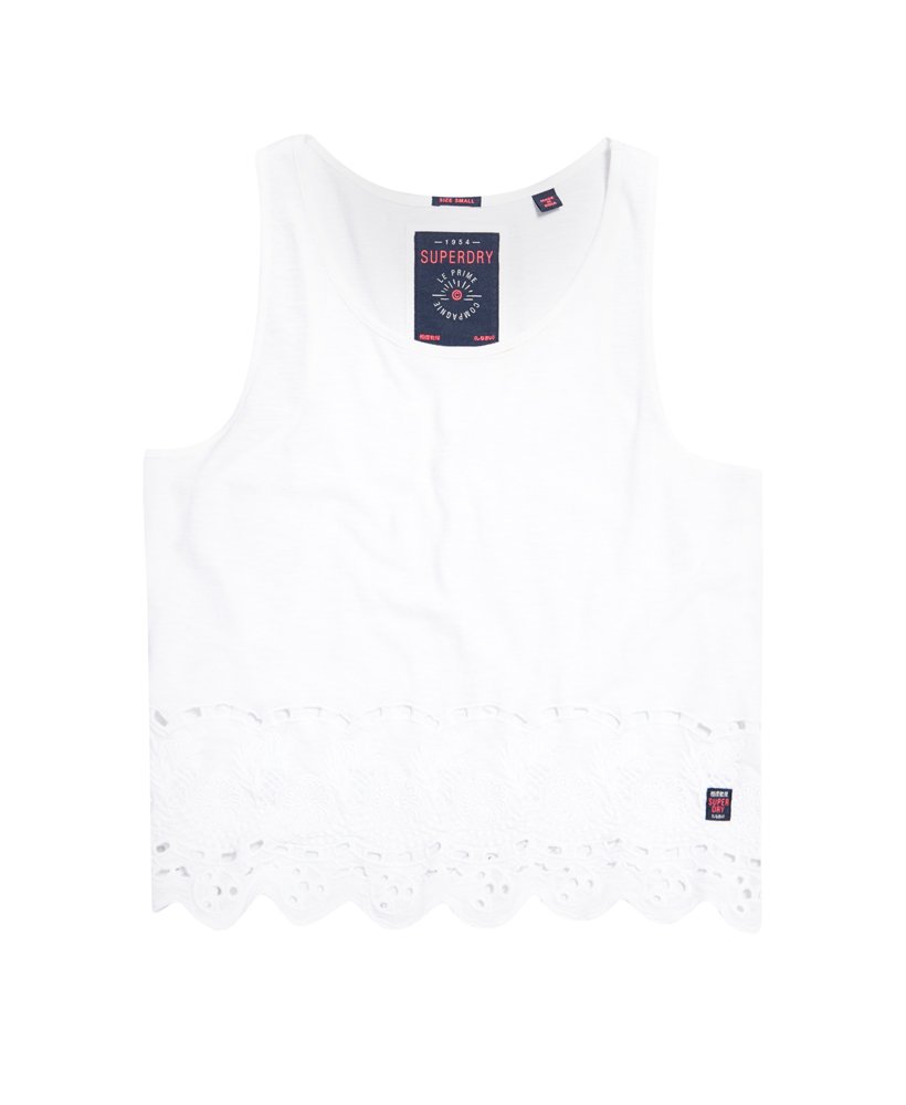 Superdry Beach Broderie Shell Top 1