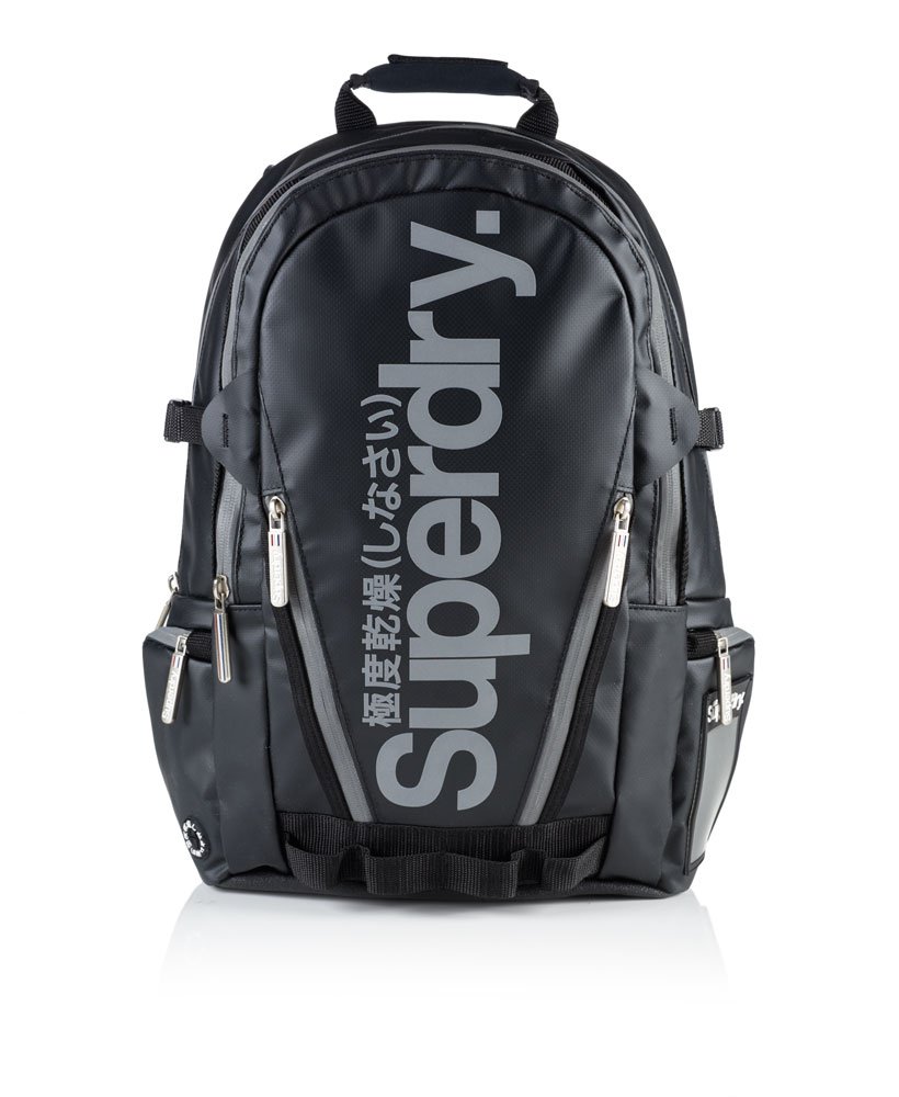 Soms fonds Keizer Mens - Super Pop Tarp Backpack in Black | Superdry