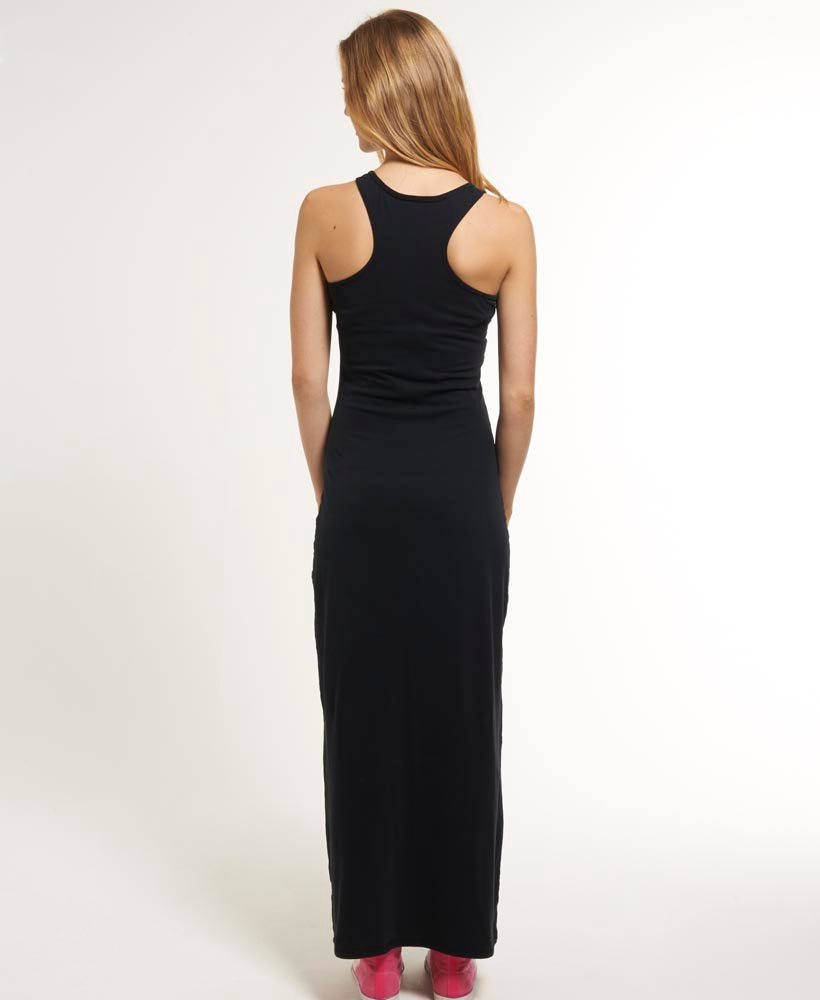 Womens - Vintage Maxi Dress in Black | Superdry