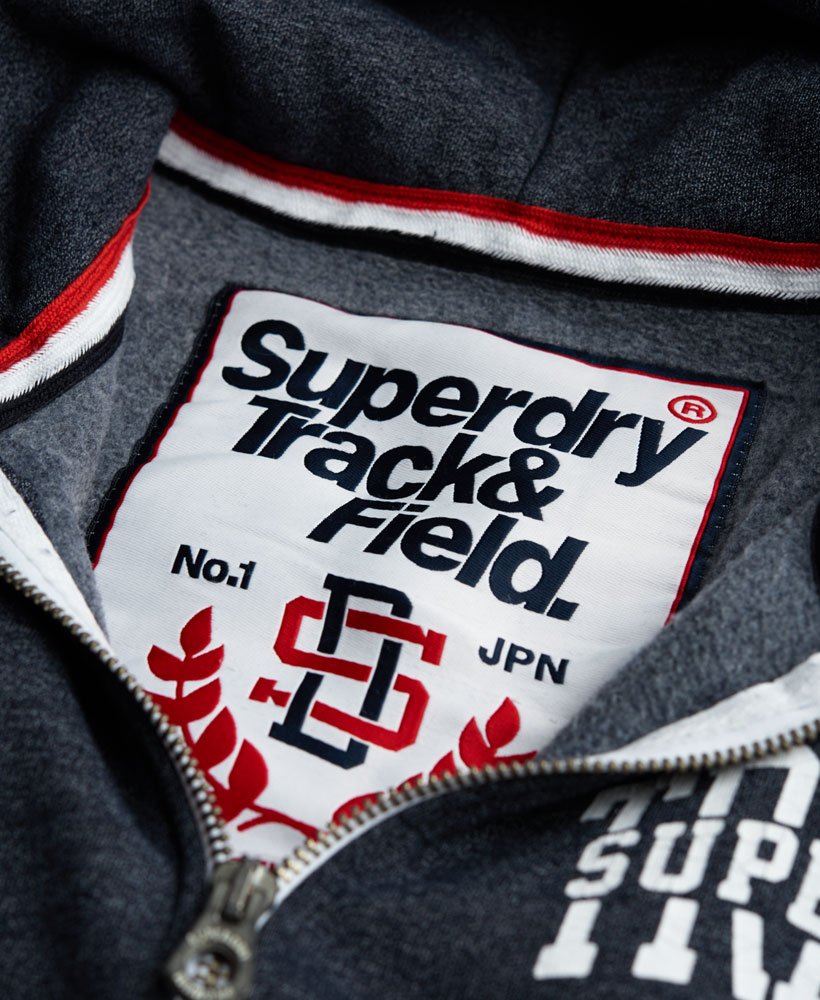 superdry trackster zip hoodie