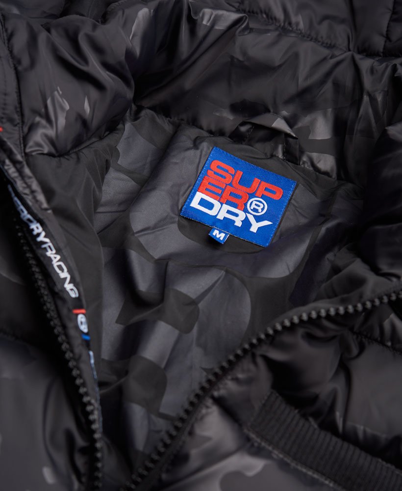 Superdry Tri Racing Camo Puffer Jacket - Men's Mens Jackets