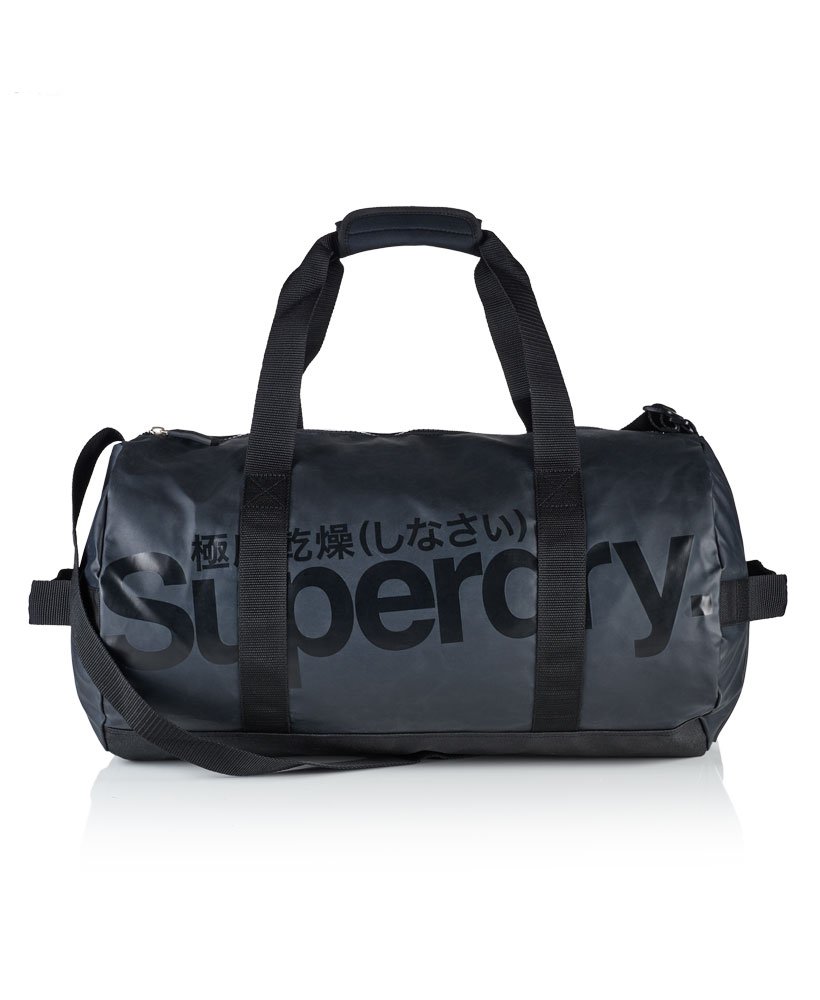 Womens - Tarp Barrel Bag in Black | Superdry