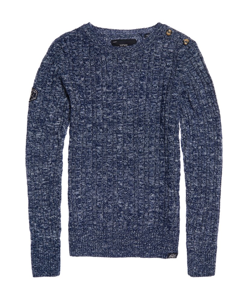 superdry blue sweater