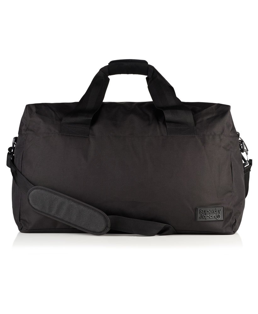 Mens - XL Silicone Montana Holdall in Black | Superdry