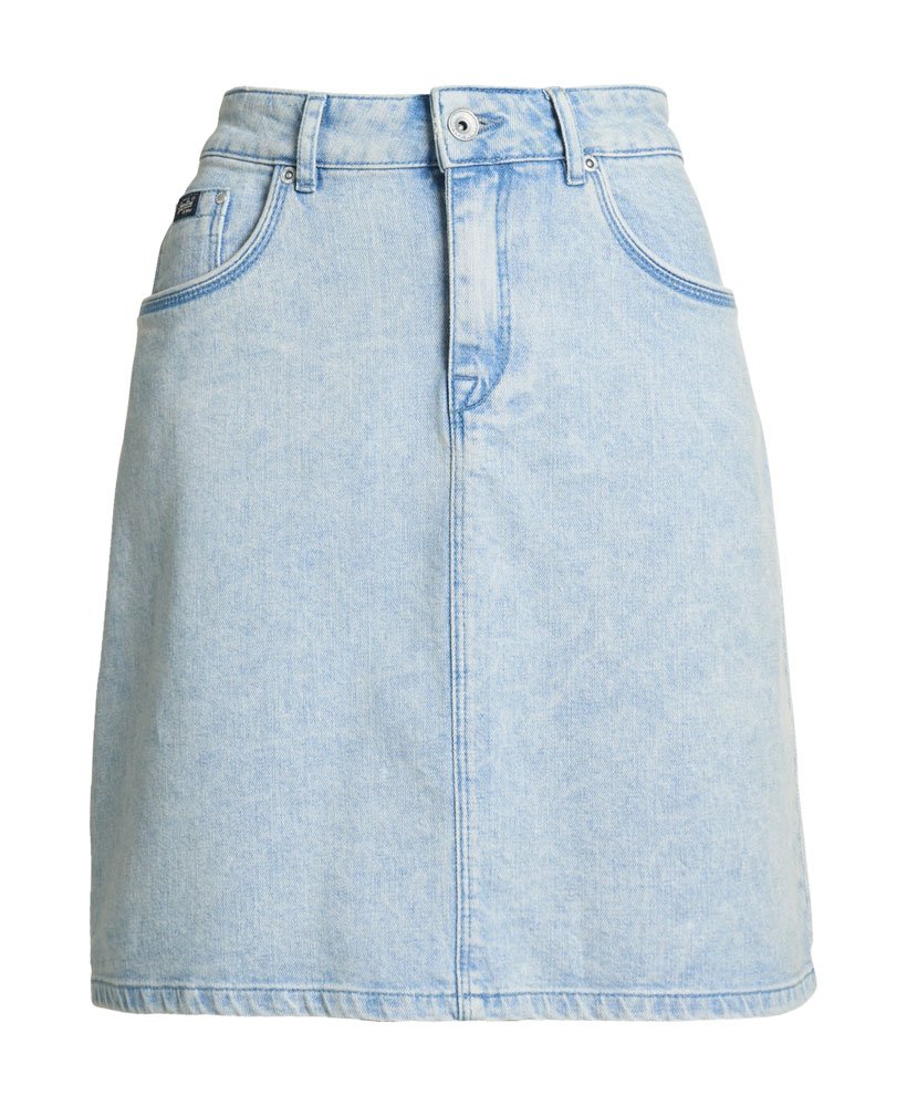 Superdry A-Line Denim Skirt - Womens Sale - Skirts and Shorts