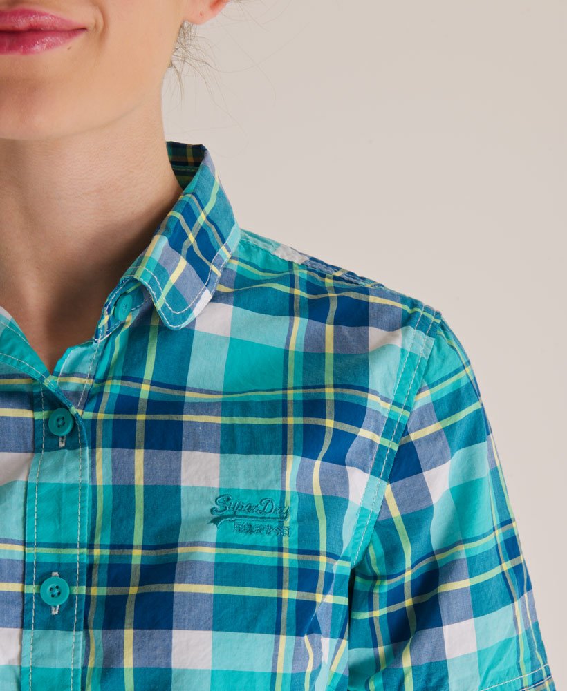 Superdry Camisa a cuadros Penny Camisas para Mujer Superdry Camisa a cuadros Penny Camisas para Mujer