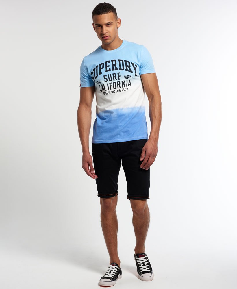 Mens - Tie Dye Luxon T-shirt in Blue | Superdry