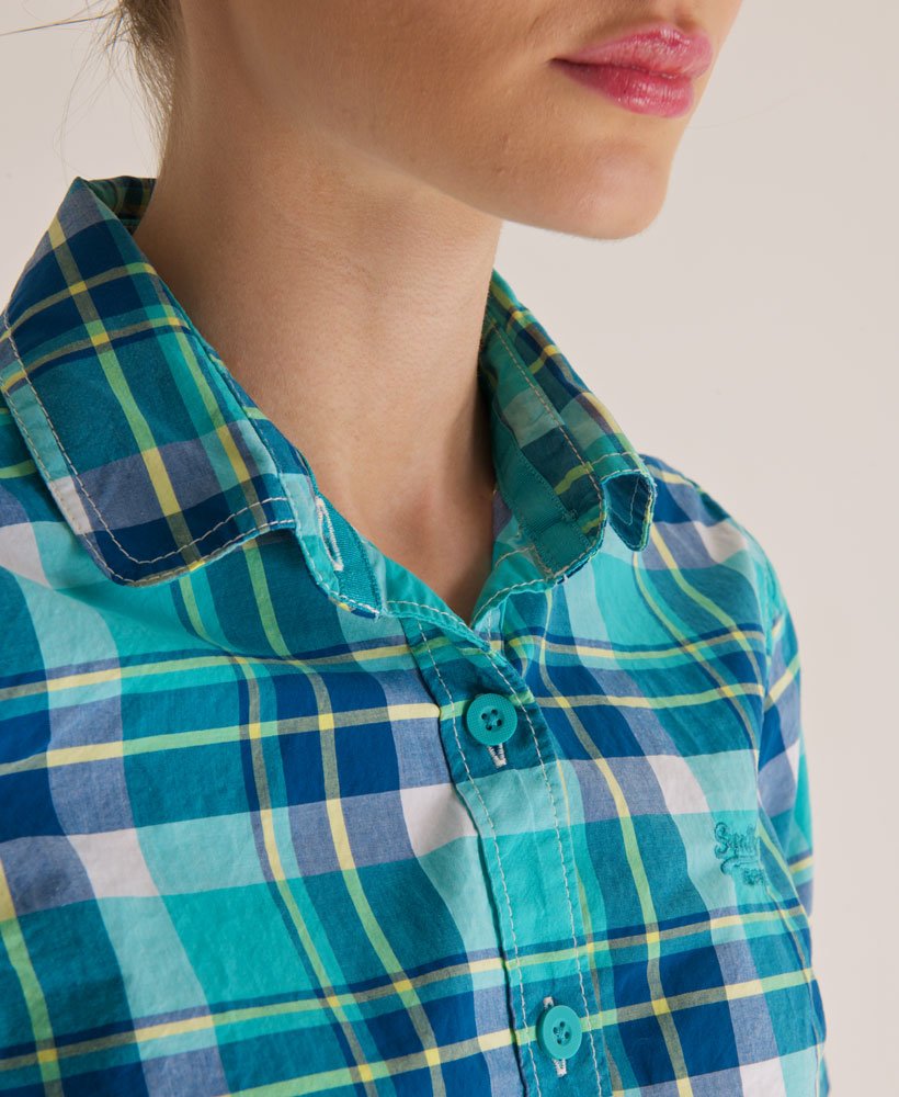 Superdry Camisa a cuadros Penny Camisas para Mujer Superdry Camisa a cuadros Penny Camisas para Mujer